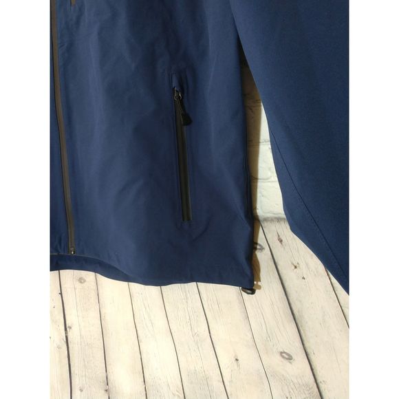 Haggar Navy Lightweight Jacket, XL - Picture 5 of 8